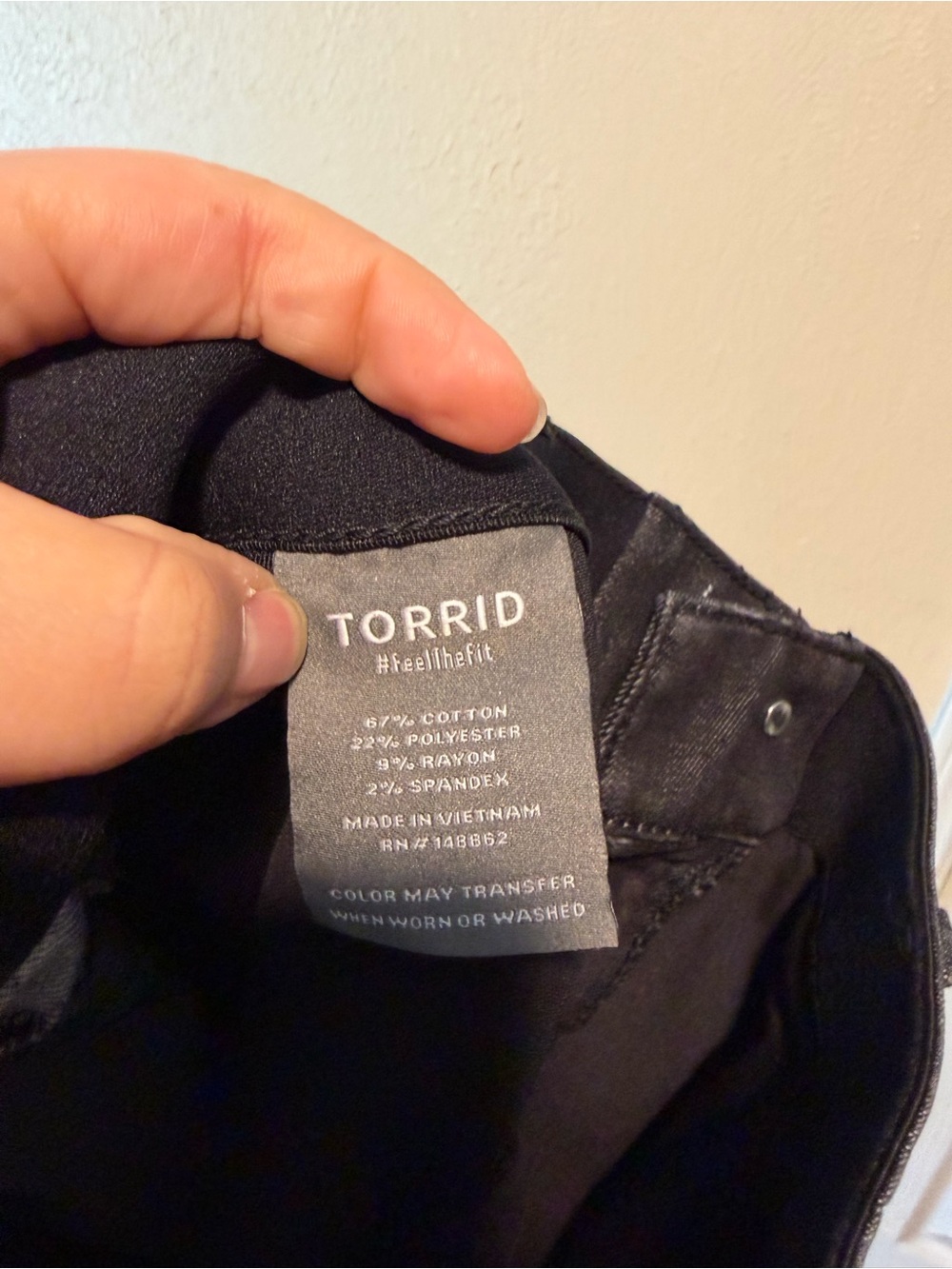 Torrid Bombshell Flare Jeans Black Floral Size 16 Tall Long Plus Size Stretchy - Picture 3 of 7